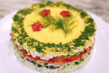 Салат с печенью трески: очень вкусный рецепт с фото Пошаговая инструкция к приготовлению